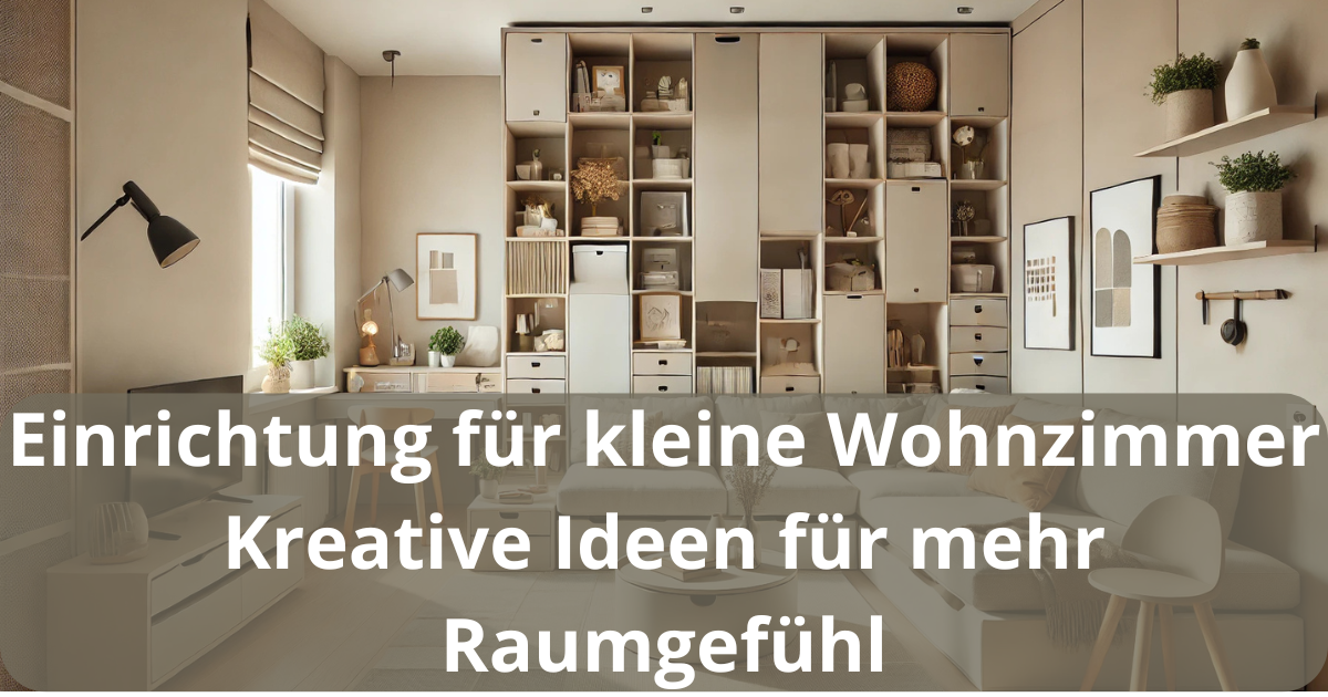 Einrichtung für kleine Wohnzimmer