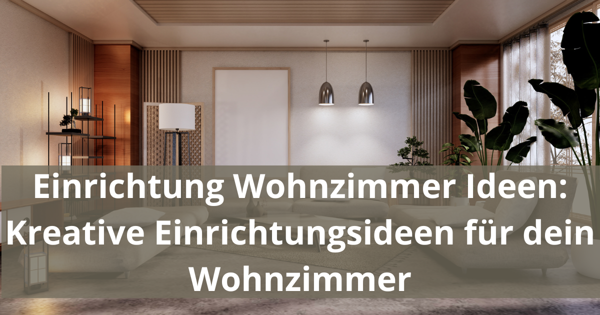 einrichtung wohnzimmer ideen