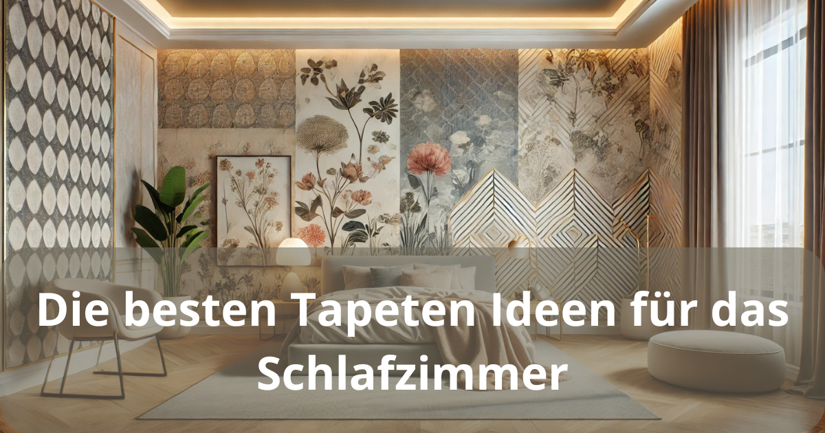 Tapeten Ideen für das Schlafzimmer