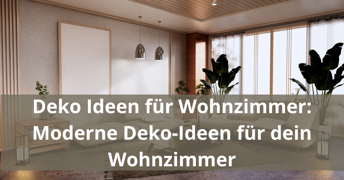 deko ideen für wohnzimmer