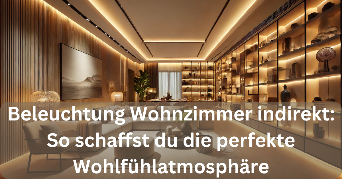 Beleuchtung Wohnzimmer indirekt