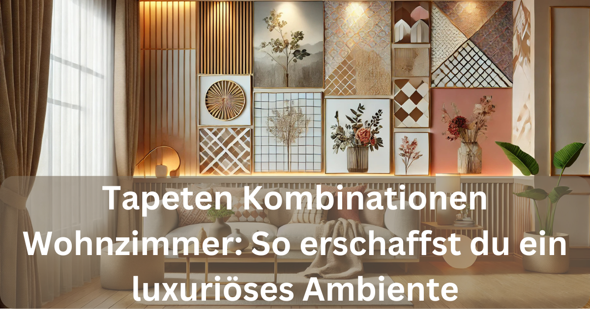 tapeten kombinationen wohnzimmer